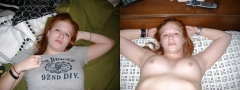 Teens dressed undressed Before and after