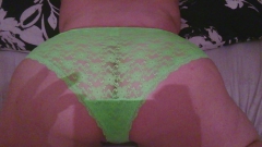 Alesha posing in her new panties - N