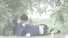 Turkish Teens Fuck in Park - N