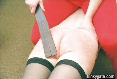 Merciless ass spanking for amateur slaves - N