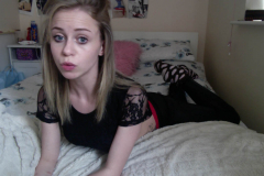 Amateur british blonde teen - girl has daddy issues - N