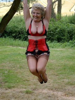 MATURE LADIES OUTDOORS - N