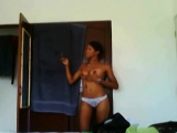 Web cam was on while she was changing her clothes