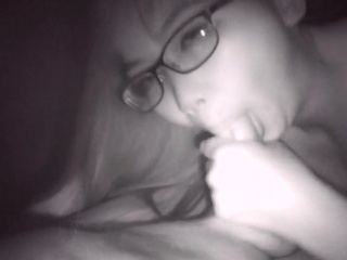 Busty asian teen fucks in nightvision