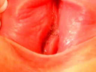 Nympho in a close up masturbation