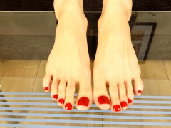 POV foot fetish from Amber