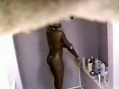 Hot Black Teen Taking A Shower - Hidden