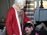french straight fucked by twink latino santa claus