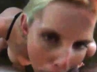 Hot blonde extreme deepthroat compilation