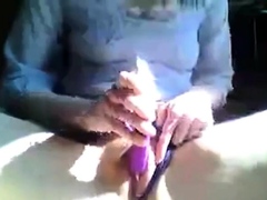 girl panty play and orgasm