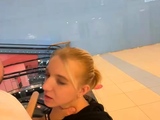 Amateur blonde teen casi james outdoor hardcore pounding