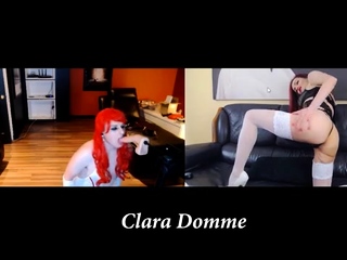 Clara Domme - Testing out your sucking skills