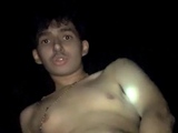 Public risky masturbation Indian gay boy Allen Biju